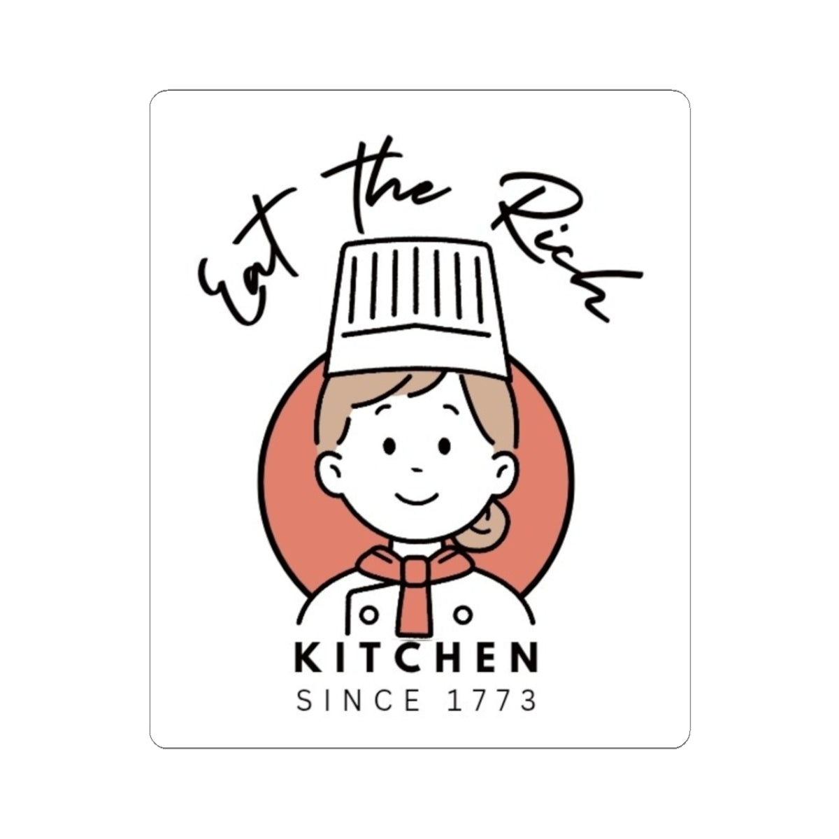 Eat The Rich Sticker